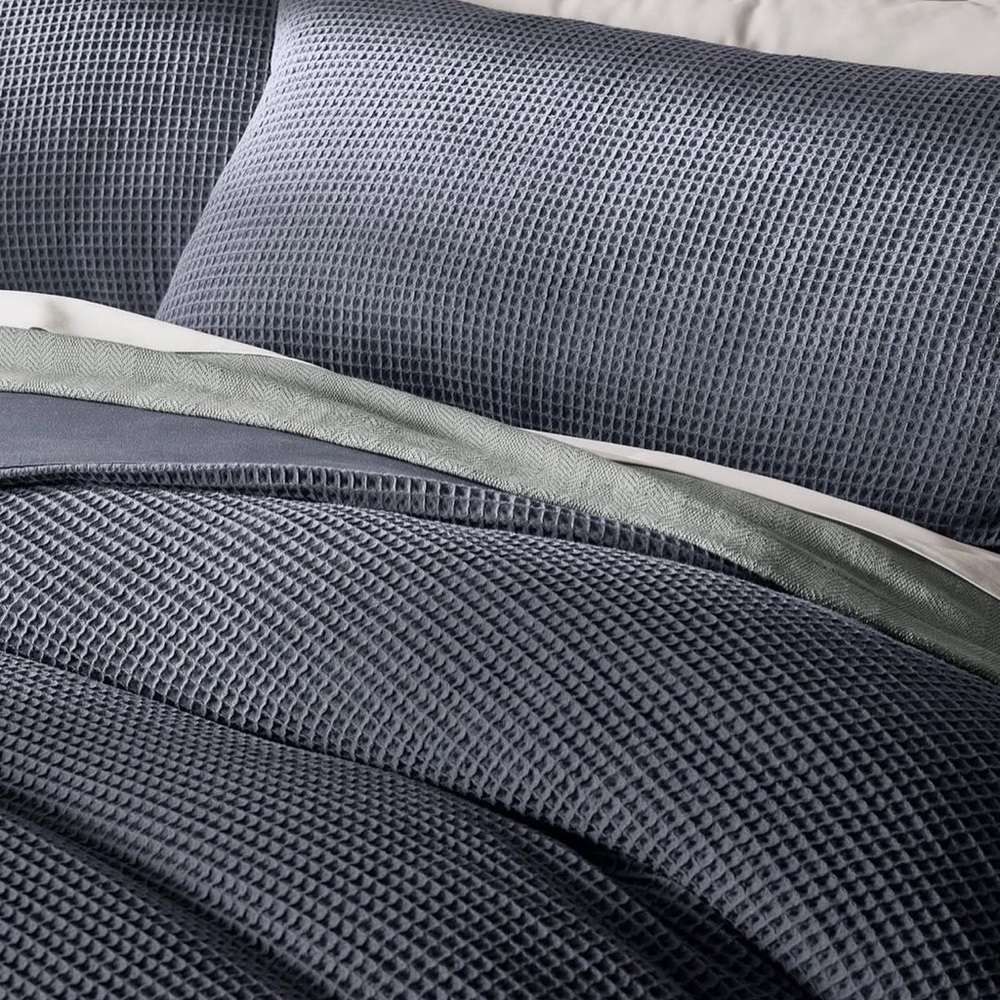 Bool & Branch Organic Cotton Waffle Weave Sham King size